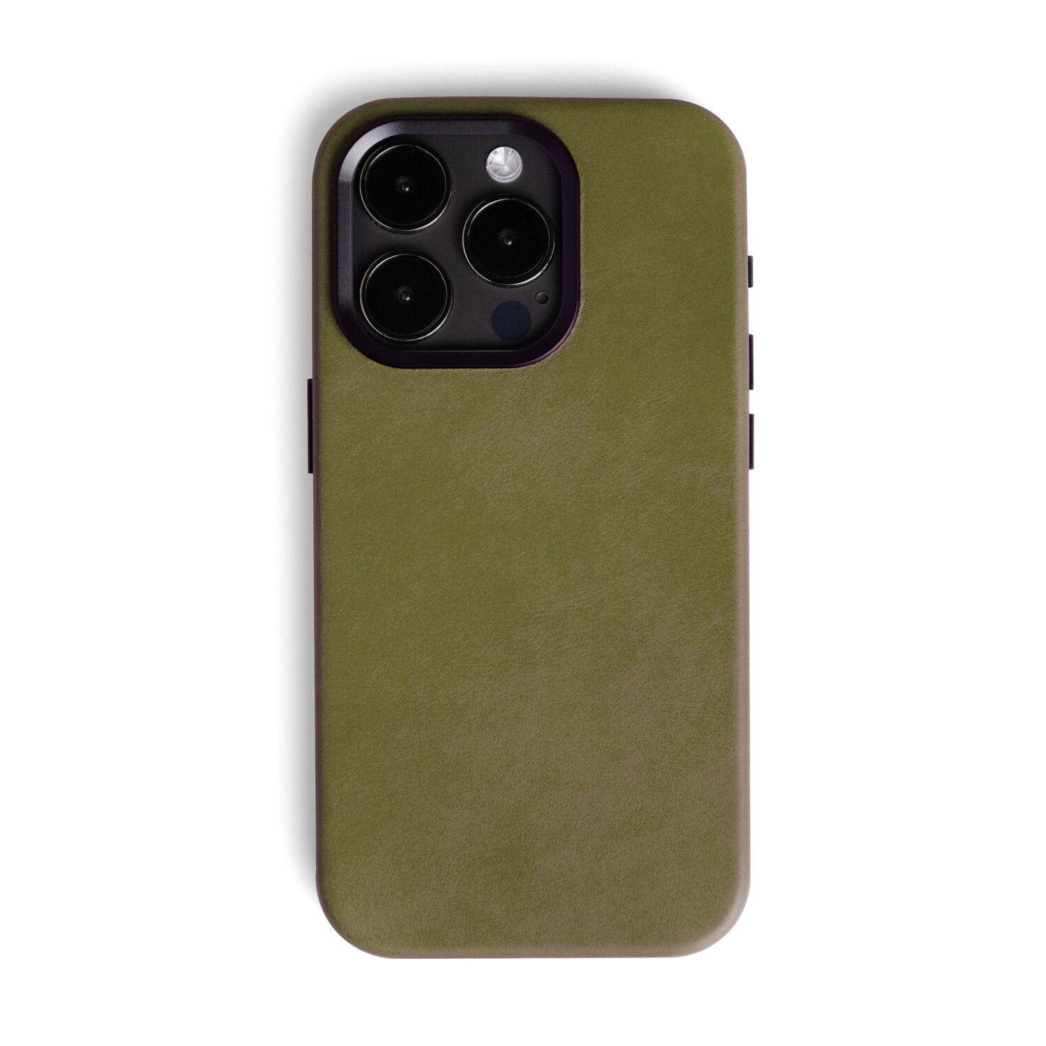 Andar The Aspen Leather Phone Case Moss for iPhone 15 Pro Max iPhone 15 Pro iPhone 15 Plus iPhone 15