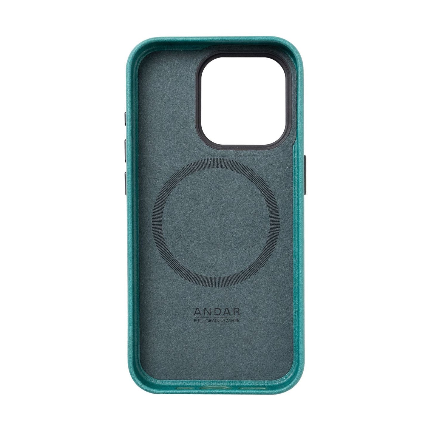 Andar The Aspen Leather Phone Case (Turquoise) for iPhone 15 Pro Max / iPhone 15 Pro