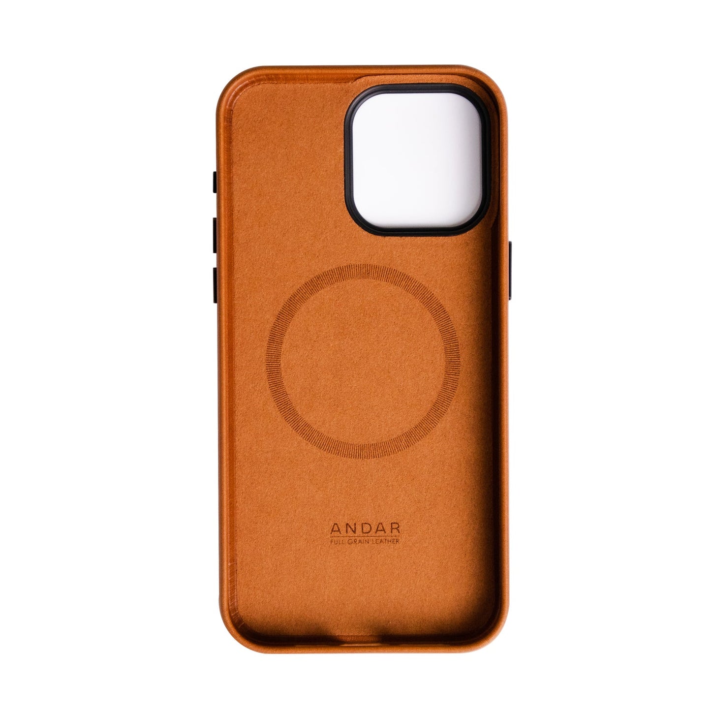 Andar The Aspen Leather Phone Case (Camel Tan) for iPhone 15 Pro Max / iPhone 15 Pro / iPhone 15 Plus / iPhone 15