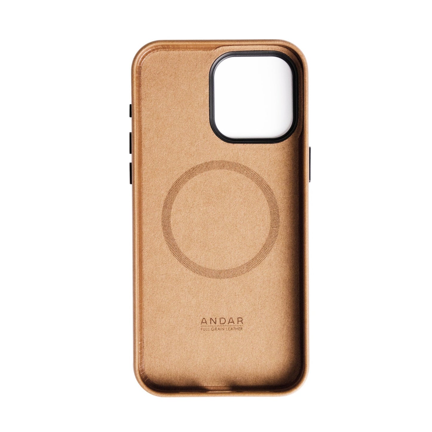 Andar The Aspen Leather Phone Case (Sand) for iPhone 15 Pro Max / iPhone 15 Pro / iPhone 15 Plus / iPhone 15