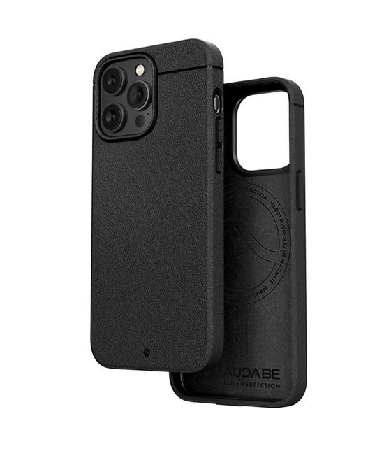 Caudabe Sheath Phone Case (Black) with Magsafe for iPhone 15 Pro Max / iPhone 15 Pro / iPhone 15 Plus / iPhone 15