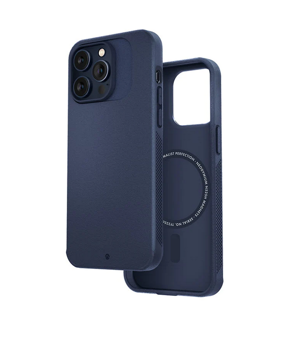 Caudabe Synthesis Phone Case with Magsafe for iPhone 15 Pro Max / iPhone 15 Pro / iPhone 15 - Celestial Blue