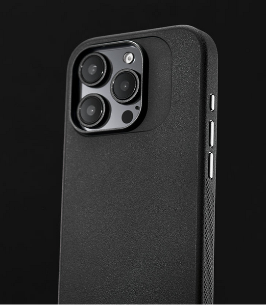 Caudabe Synthesis Phone Case (Black) with Magsafe for iPhone 16 Pro Max / iPhone 16 Pro / iPhone 16